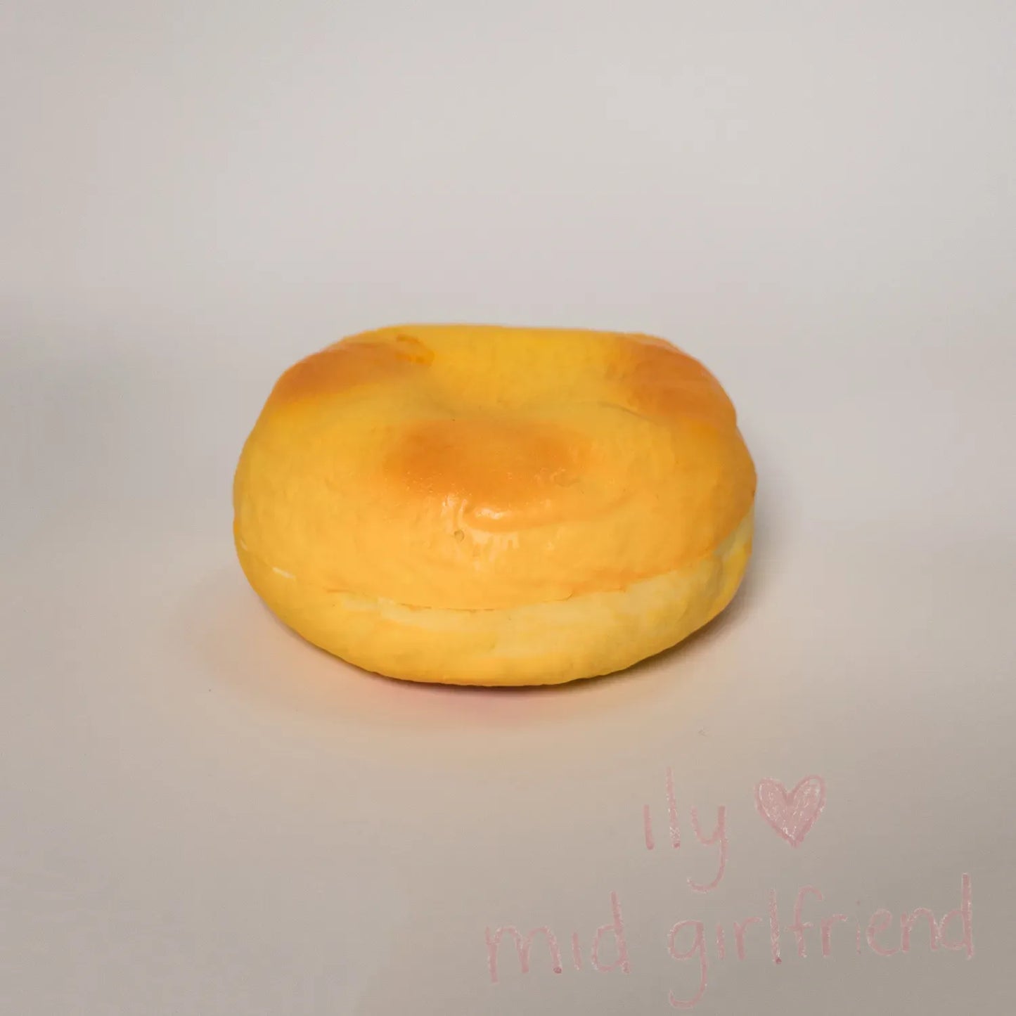 realistic red bean bun slow rising squishy stress relief toy